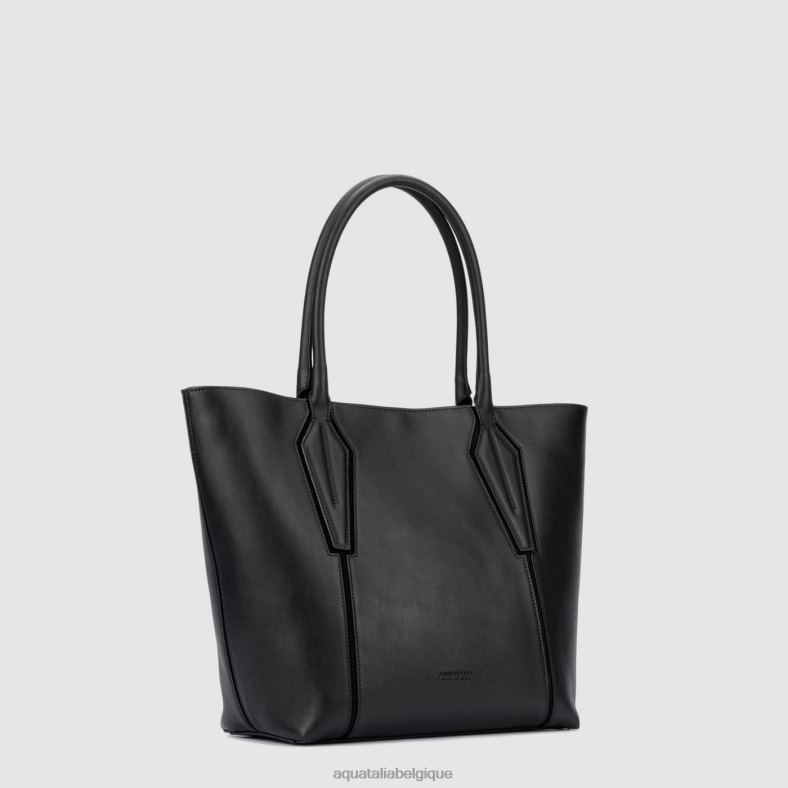 accessoires Aquatalia cabas alessandria noir femmes 62Z0T329