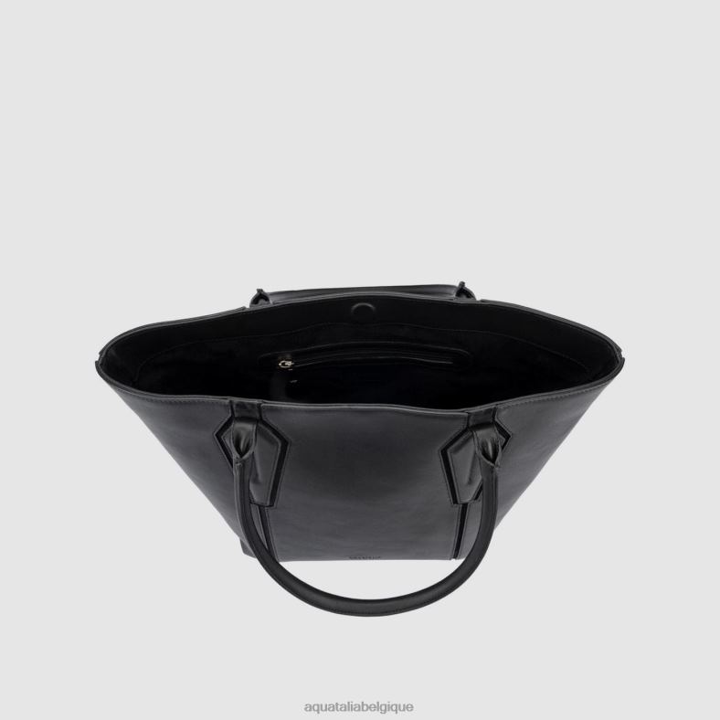 accessoires Aquatalia cabas alessandria noir femmes 62Z0T329