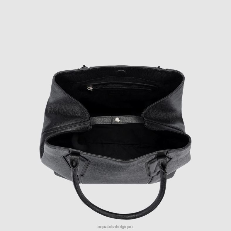 accessoires Aquatalia fourre-tout parme noir femmes 62Z0T326