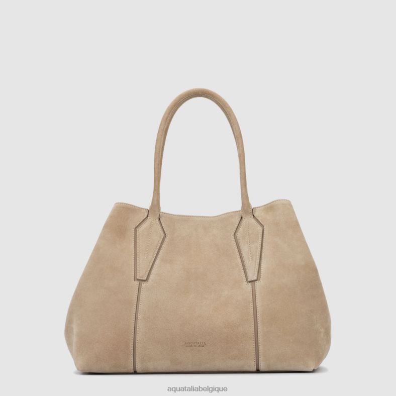 accessoires Aquatalia fourre-tout parme taupe clair femmes 62Z0T324