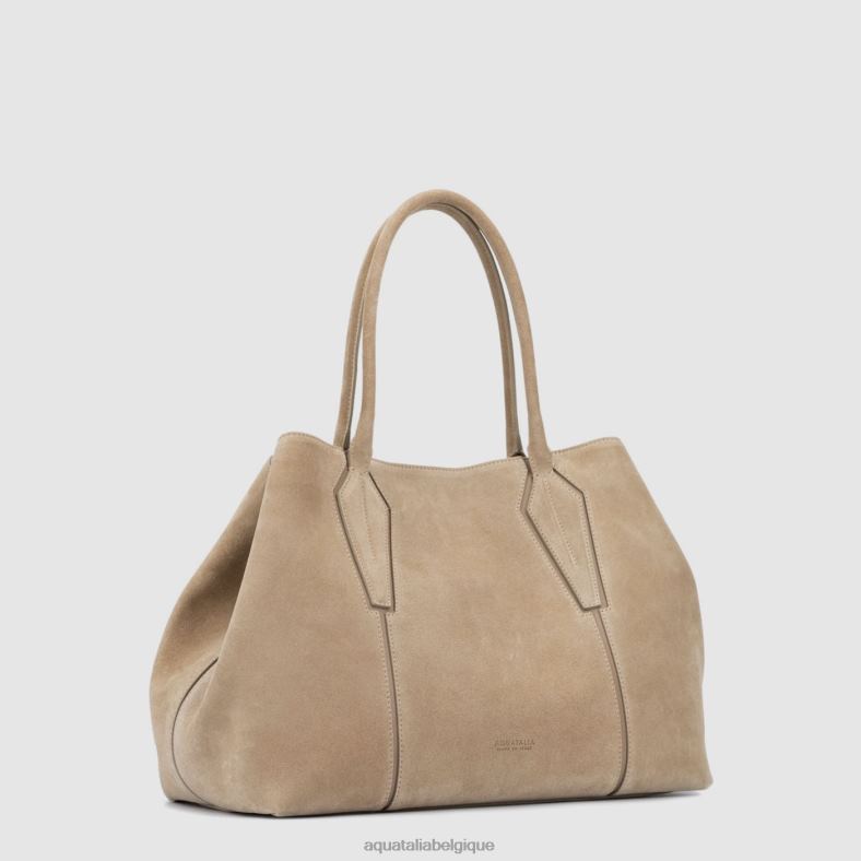accessoires Aquatalia fourre-tout parme taupe clair femmes 62Z0T324