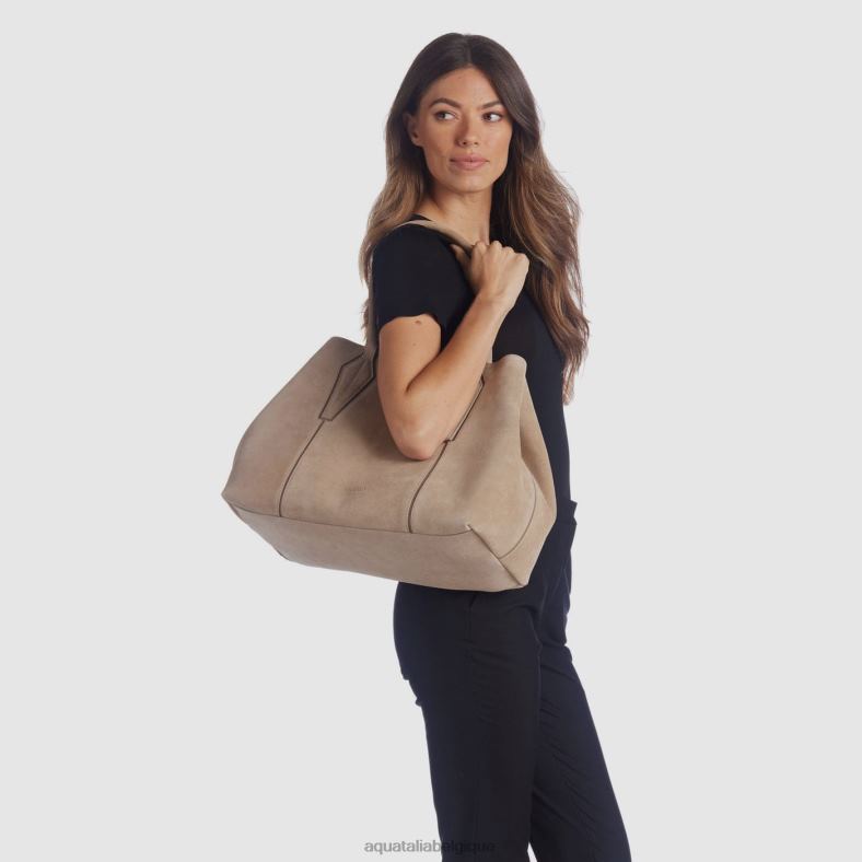accessoires Aquatalia fourre-tout parme taupe clair femmes 62Z0T324