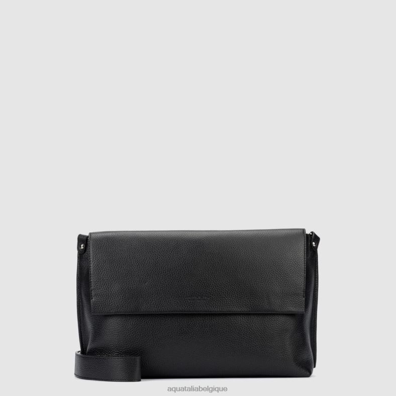 accessoires Aquatalia messager de Vérone noir femmes 62Z0T344