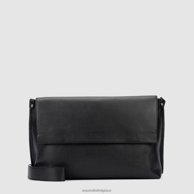 accessoires Aquatalia messager de Vérone noir femmes 62Z0T344