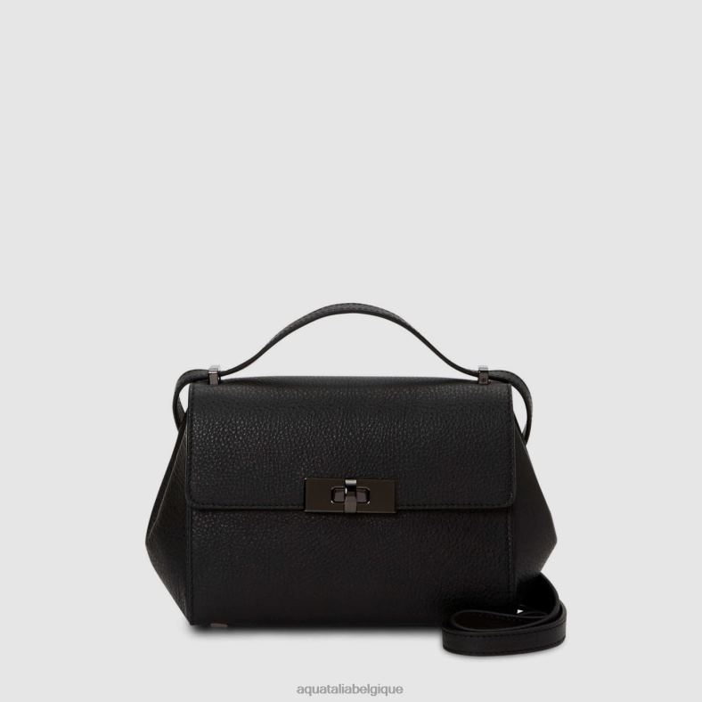 accessoires Aquatalia mini sac à bandoulière revy noir femmes 62Z0T361