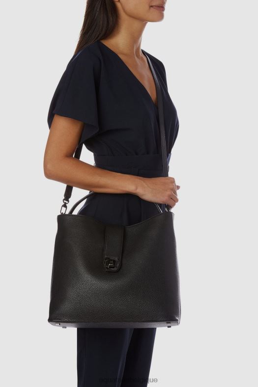 accessoires Aquatalia pacha clochard noir femmes 62Z0T360