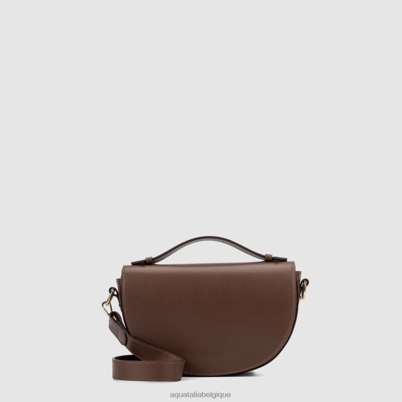 accessoires Aquatalia sac à bandoulière sienne Cognac femmes 62Z0T337
