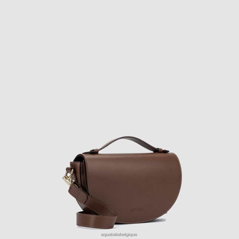 accessoires Aquatalia sac à bandoulière sienne Cognac femmes 62Z0T337