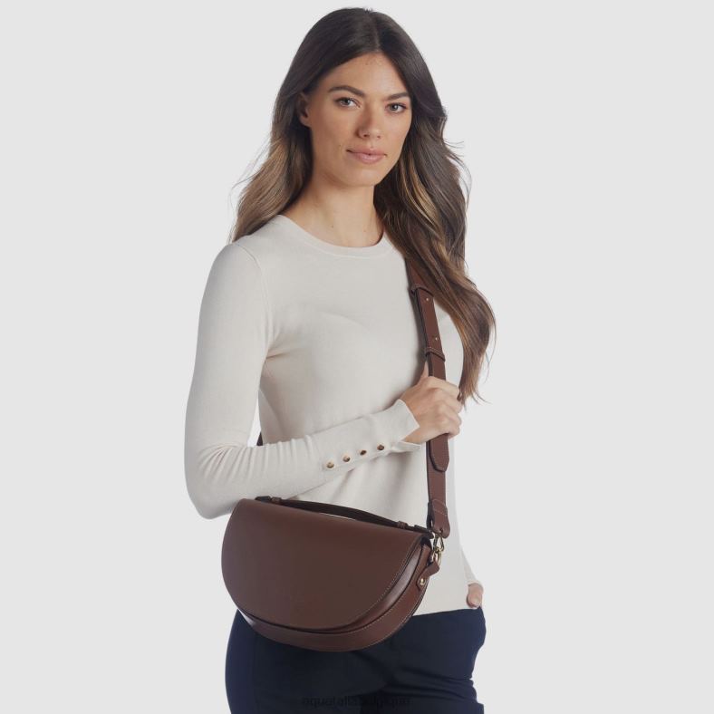 accessoires Aquatalia sac à bandoulière sienne Cognac femmes 62Z0T337