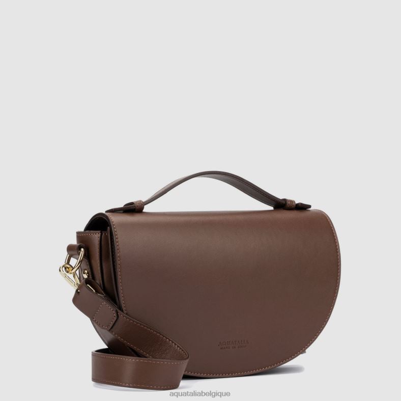accessoires Aquatalia sac à bandoulière sienne Cognac femmes 62Z0T337