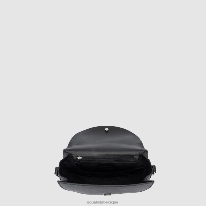 accessoires Aquatalia sac à bandoulière sienne noir femmes 62Z0T338