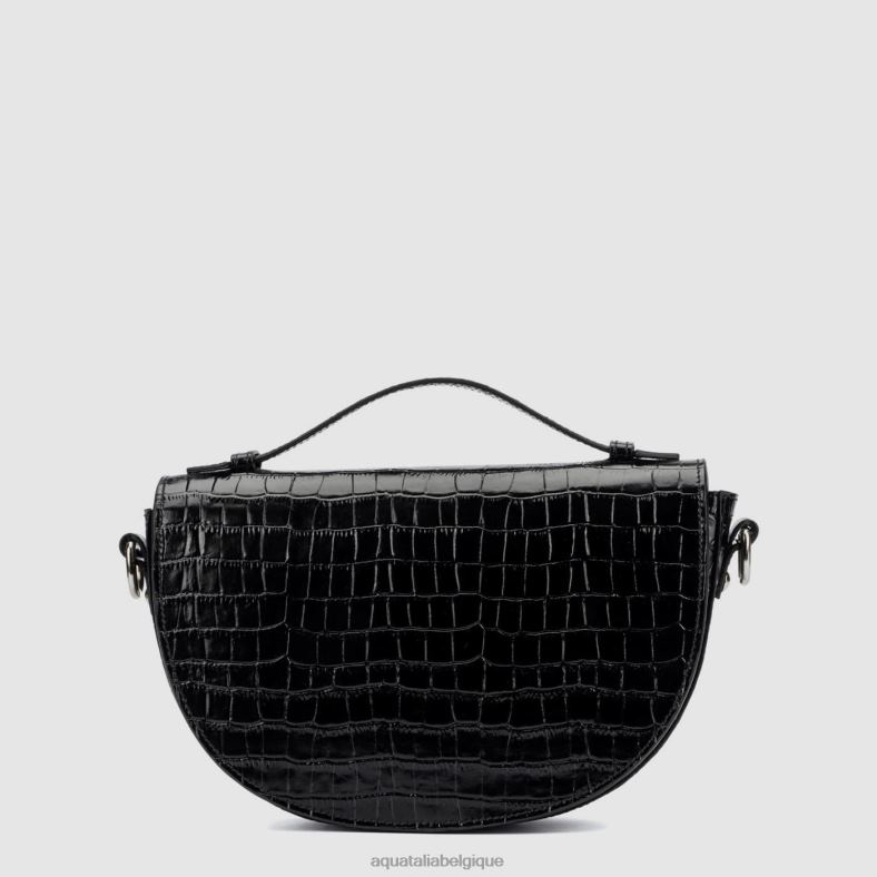 accessoires Aquatalia sac à bandoulière sienne noir femmes 62Z0T339