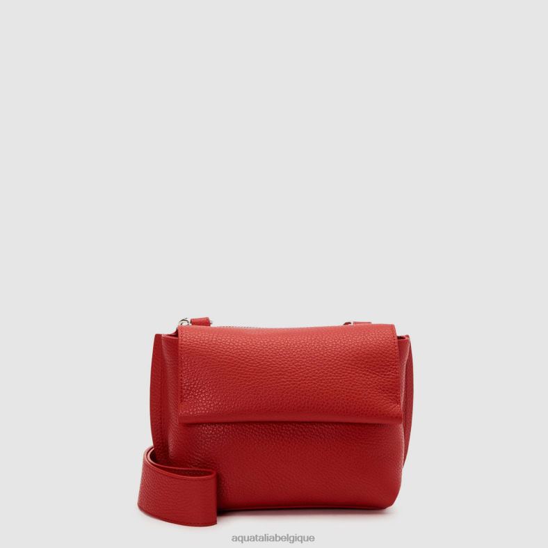 accessoires Aquatalia sac à bandoulière soho rouge femmes 62Z0T357