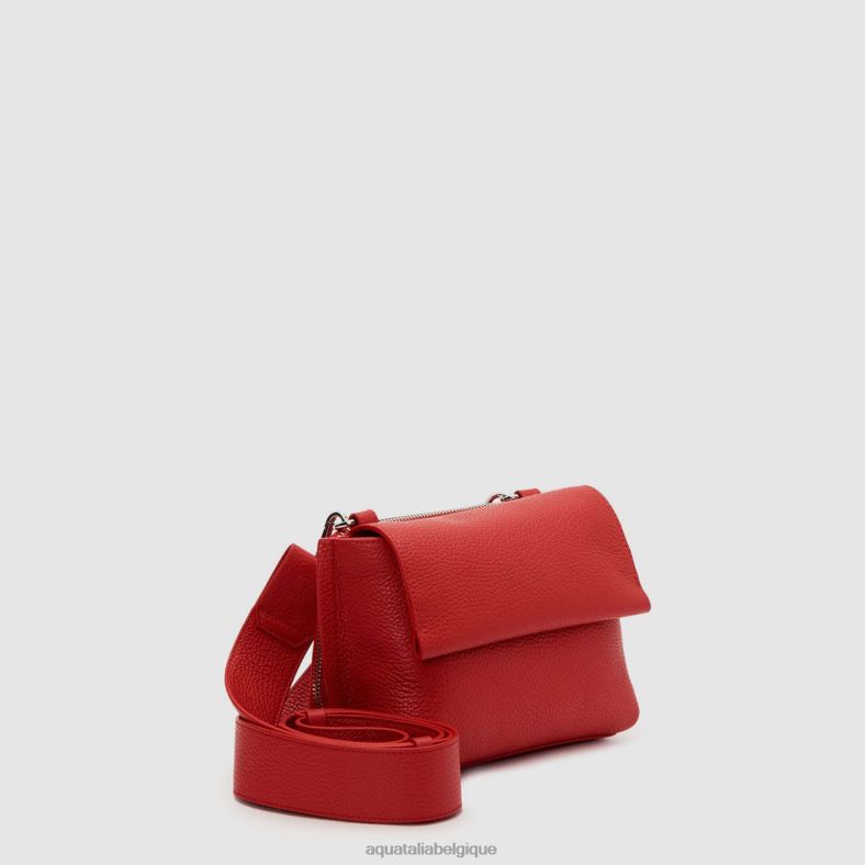 accessoires Aquatalia sac à bandoulière soho rouge femmes 62Z0T357