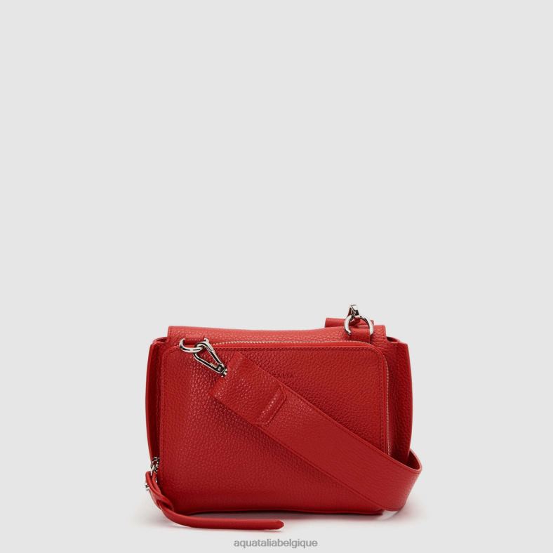 accessoires Aquatalia sac à bandoulière soho rouge femmes 62Z0T357