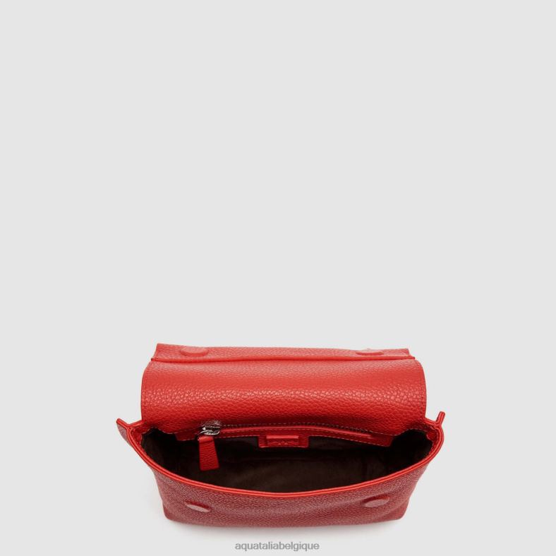 accessoires Aquatalia sac à bandoulière soho rouge femmes 62Z0T357