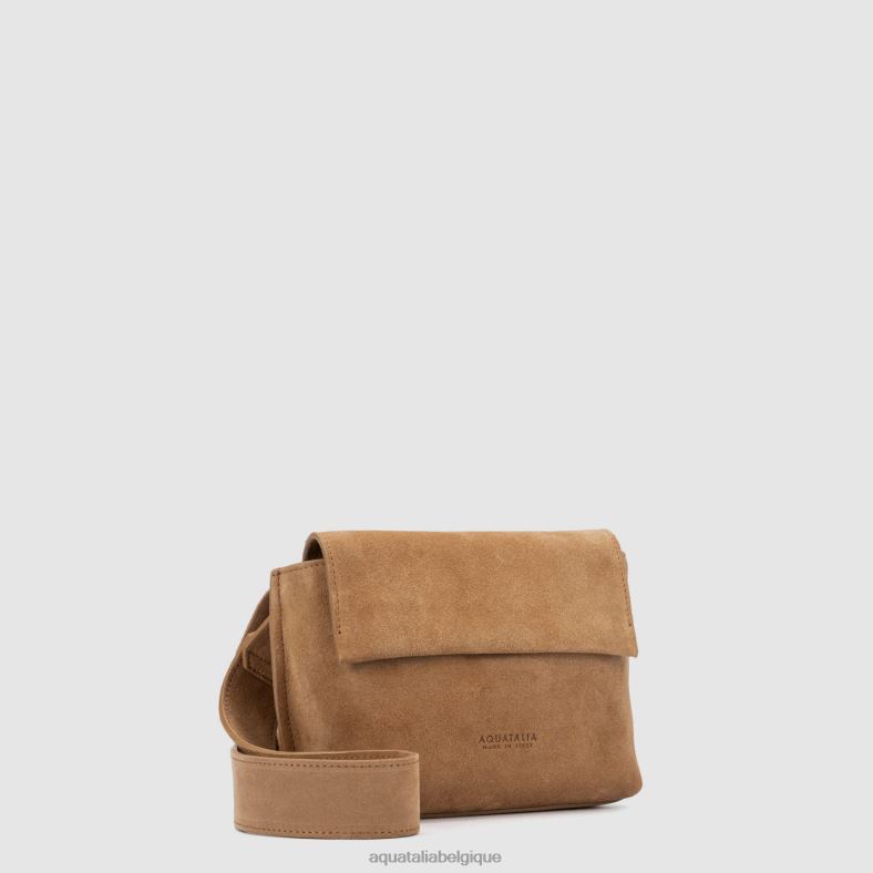 accessoires Aquatalia sac à bandoulière soho whisky femmes 62Z0T340
