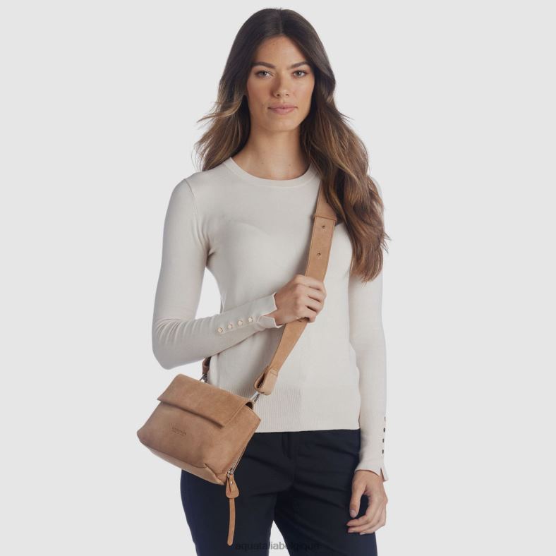accessoires Aquatalia sac à bandoulière soho whisky femmes 62Z0T340