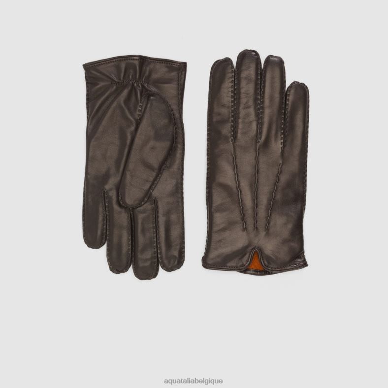 accessoires Aquatalia 90 gant brun Hommes 62Z0T395