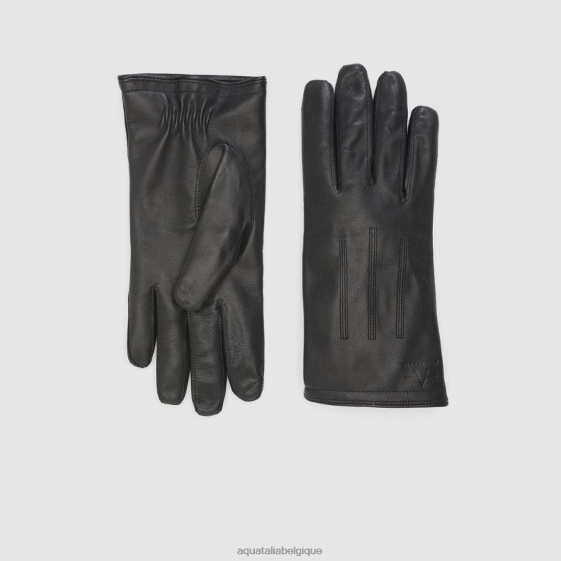 accessoires Aquatalia gant 3v noir Hommes 62Z0T394