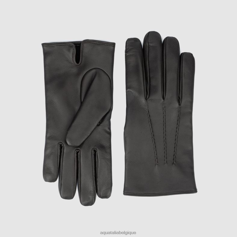 accessoires Aquatalia gant classique Expresso Hommes 62Z0T389
