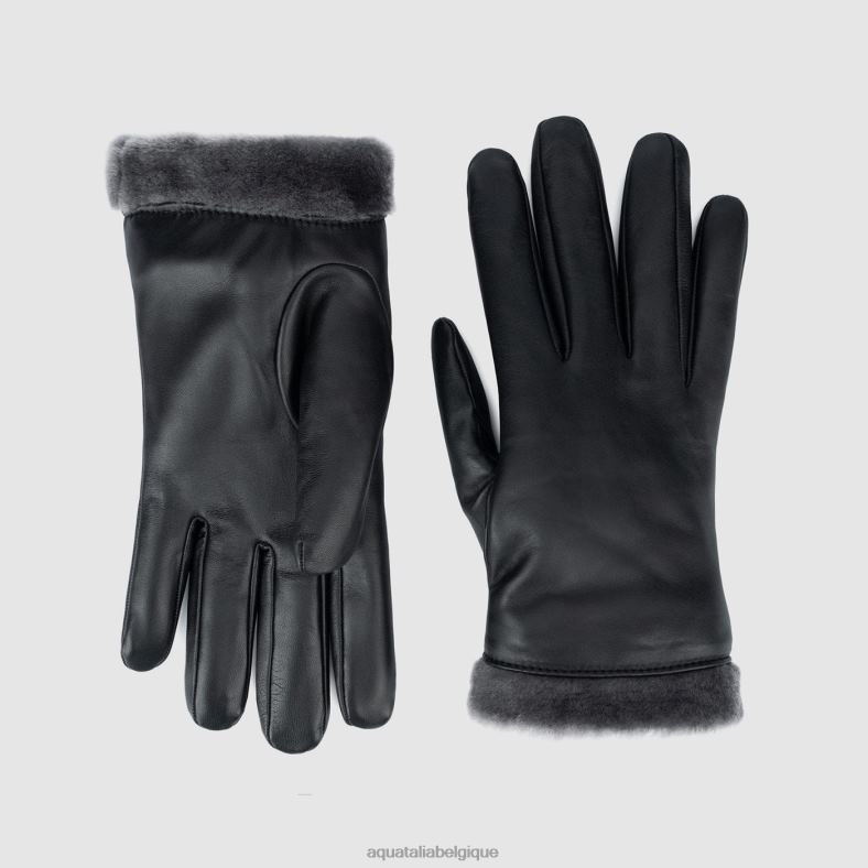 accessoires Aquatalia gant de manchette classique noir Hommes 62Z0T387