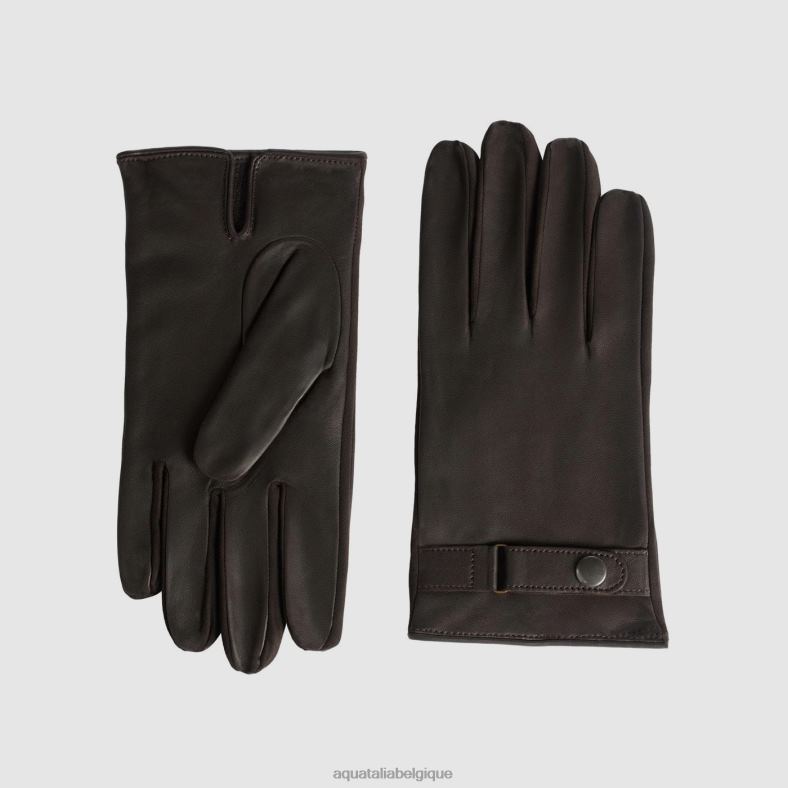 accessoires Aquatalia gant à sangle Expresso Hommes 62Z0T392