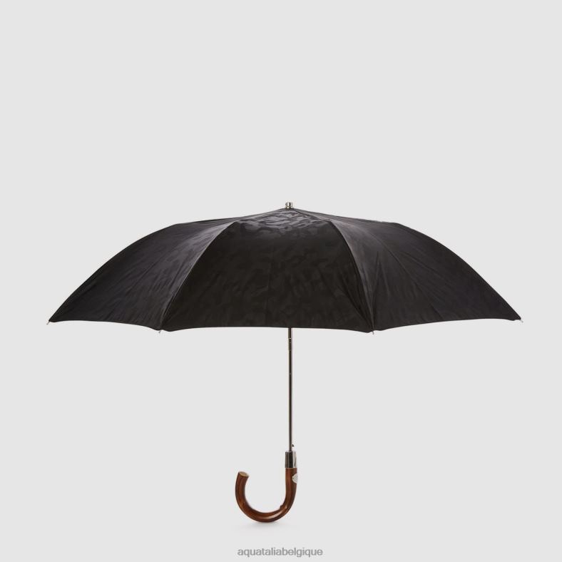 accessoires Aquatalia parapluie court camouflage noir unisexe 62Z0T380