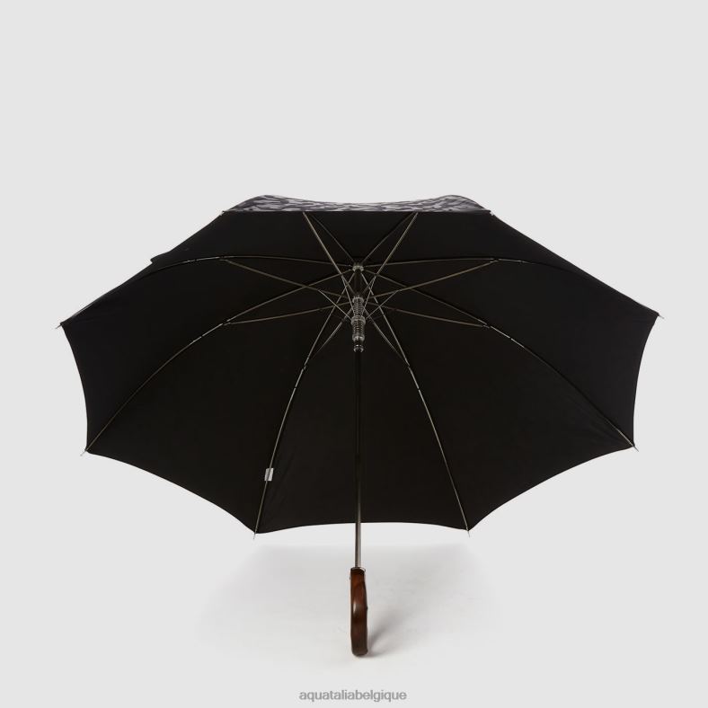 accessoires Aquatalia parapluie long camouflage noir unisexe 62Z0T379