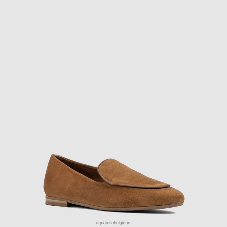 chaussures Aquatalia calandre café femmes 62Z0T50