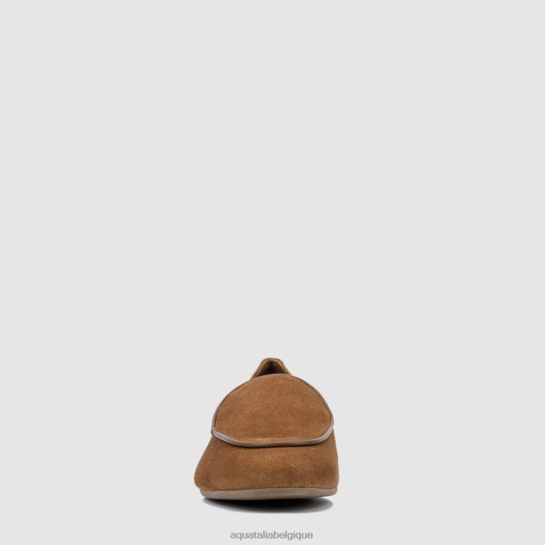 chaussures Aquatalia calandre café femmes 62Z0T50