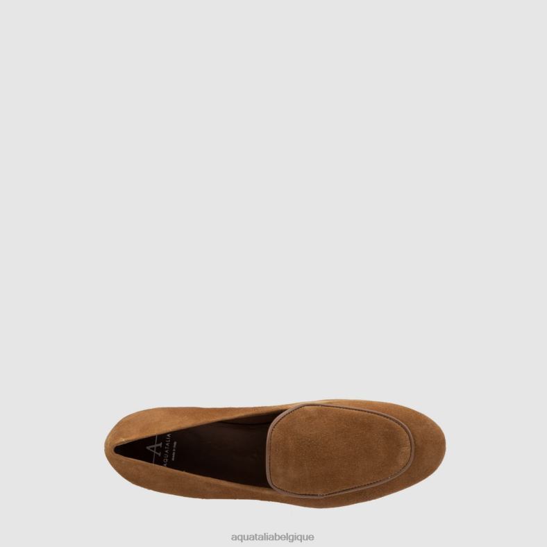 chaussures Aquatalia calandre café femmes 62Z0T50