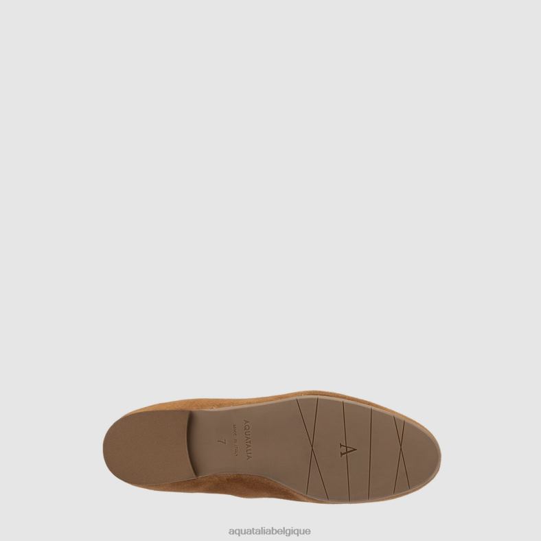 chaussures Aquatalia calandre café femmes 62Z0T50