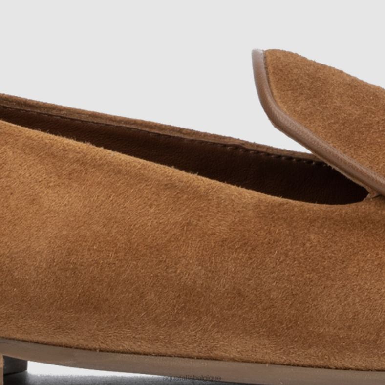 chaussures Aquatalia calandre café femmes 62Z0T50