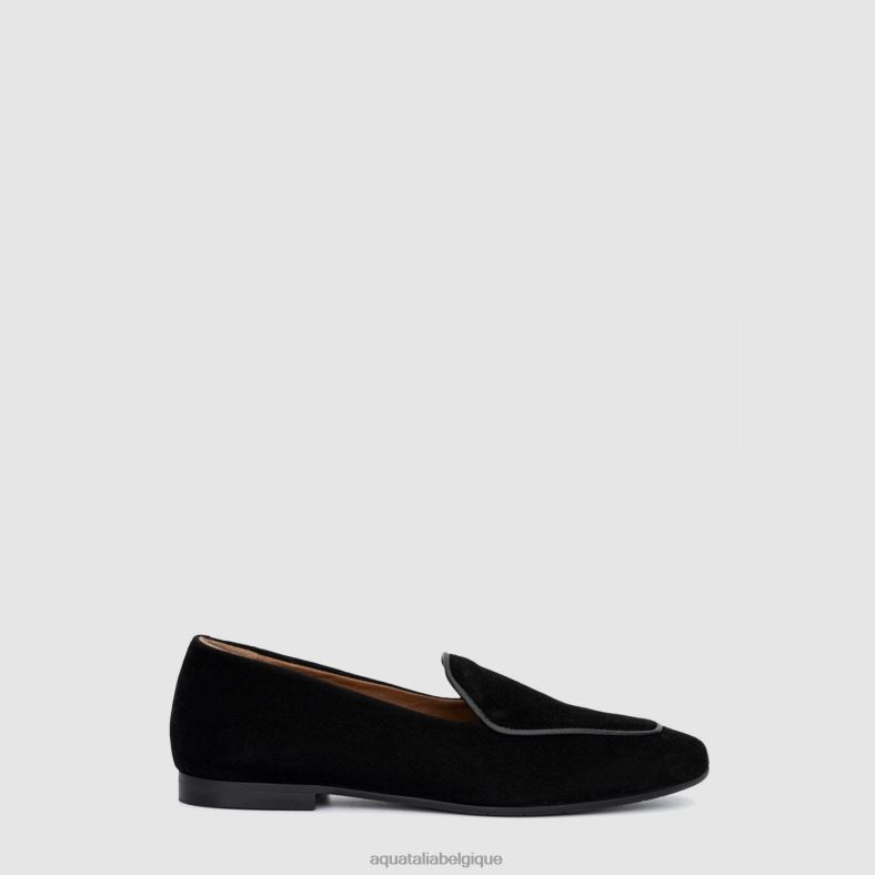 chaussures Aquatalia calandre noir femmes 62Z0T51