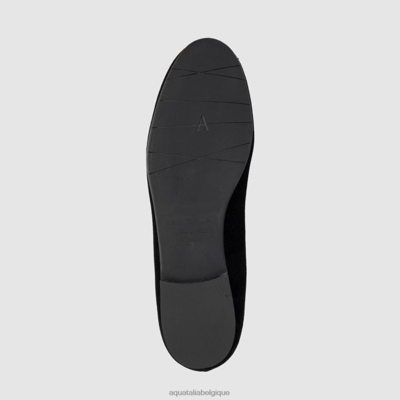 chaussures Aquatalia calandre noir femmes 62Z0T51
