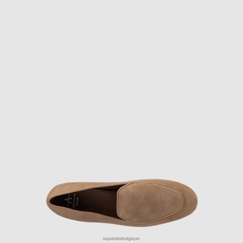 chaussures Aquatalia calandre taupe clair femmes 62Z0T49