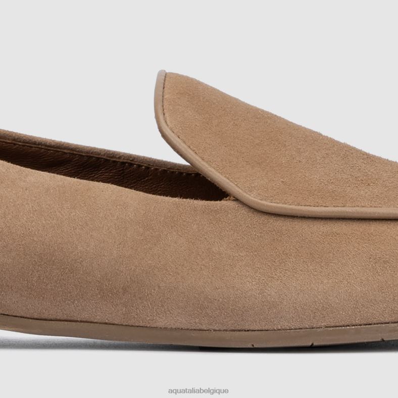 chaussures Aquatalia calandre taupe clair femmes 62Z0T49