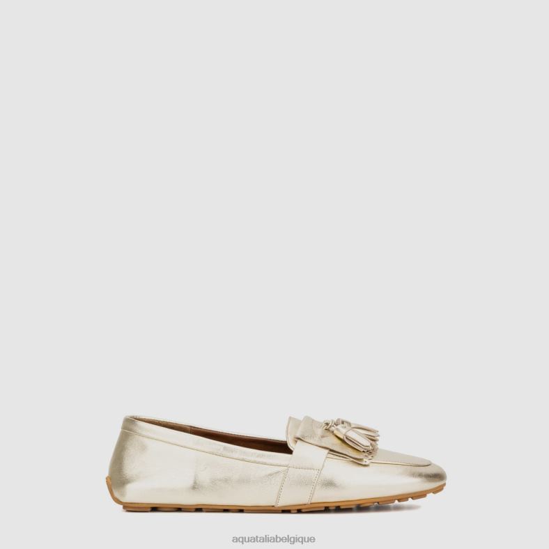 chaussures Aquatalia quinna platine femmes 62Z0T46