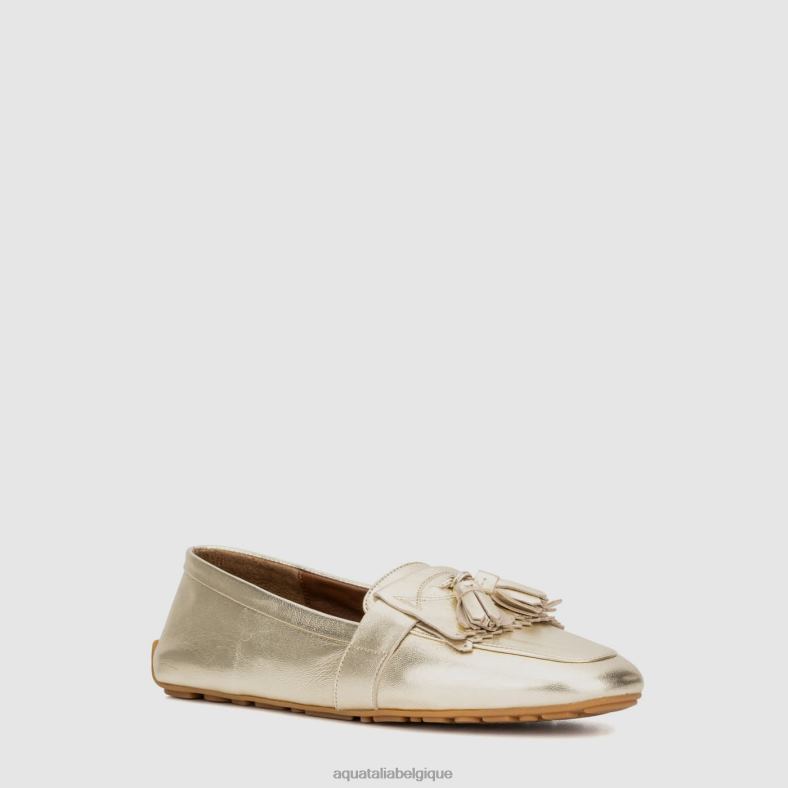 chaussures Aquatalia quinna platine femmes 62Z0T46