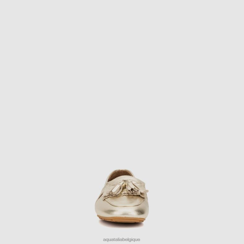 chaussures Aquatalia quinna platine femmes 62Z0T46