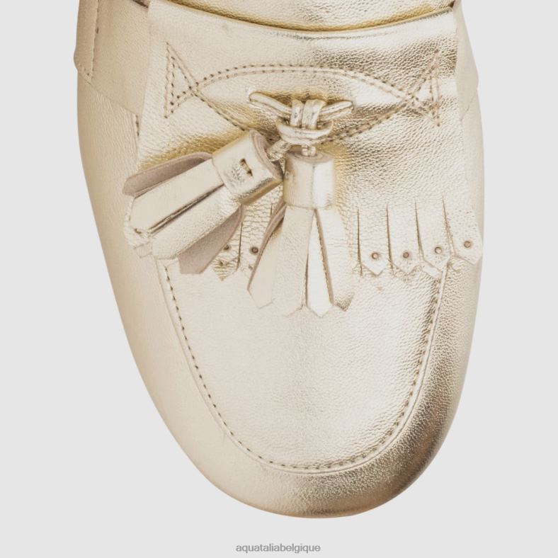 chaussures Aquatalia quinna platine femmes 62Z0T46