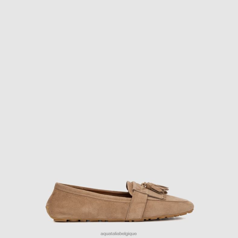 chaussures Aquatalia quinna taupe clair femmes 62Z0T47