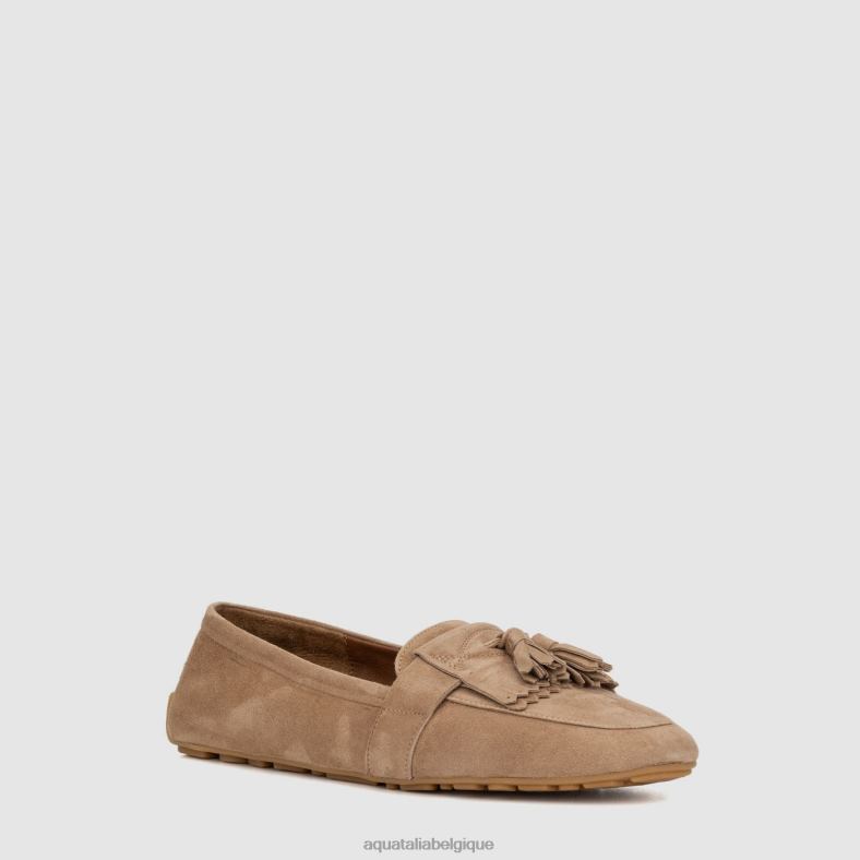 chaussures Aquatalia quinna taupe clair femmes 62Z0T47