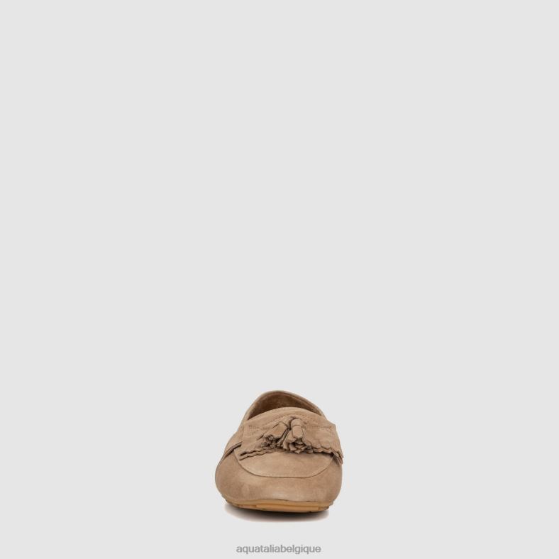 chaussures Aquatalia quinna taupe clair femmes 62Z0T47