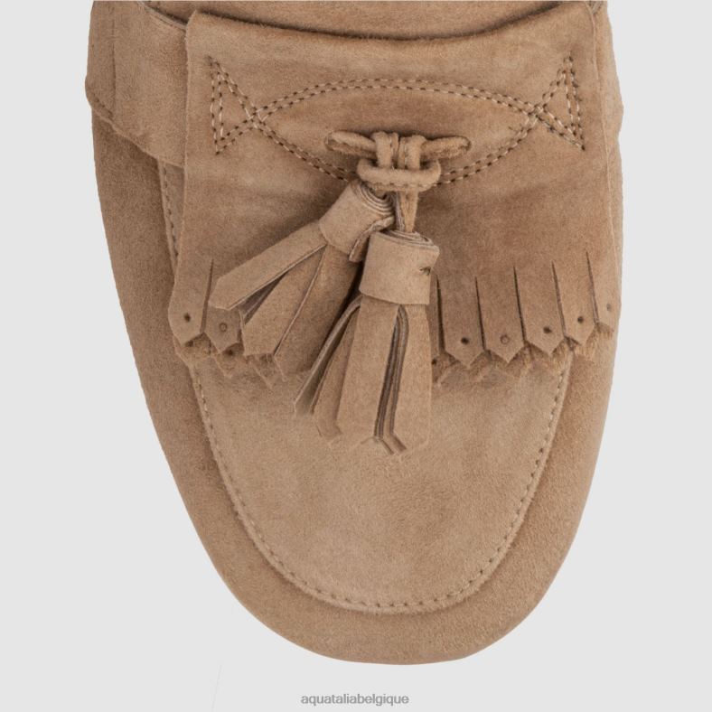chaussures Aquatalia quinna taupe clair femmes 62Z0T47