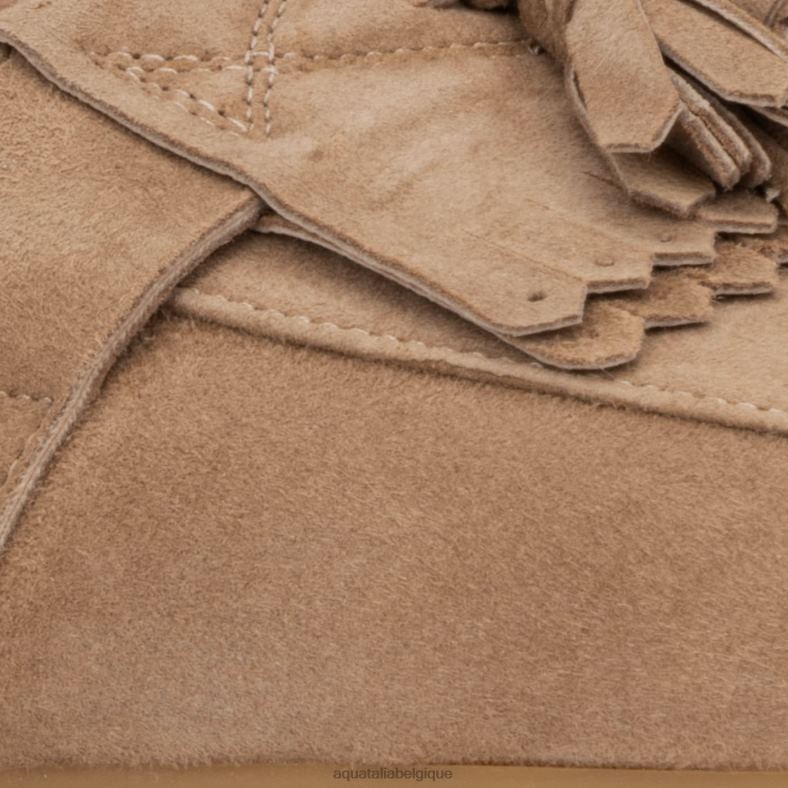 chaussures Aquatalia quinna taupe clair femmes 62Z0T47