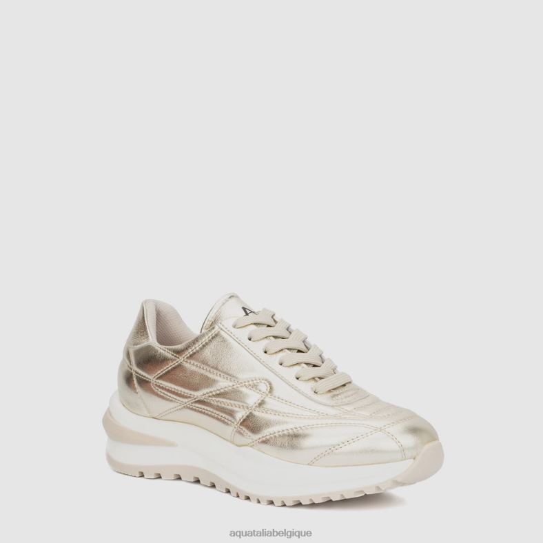 chaussures Aquatalia Lissandra platine femmes 62Z0T164