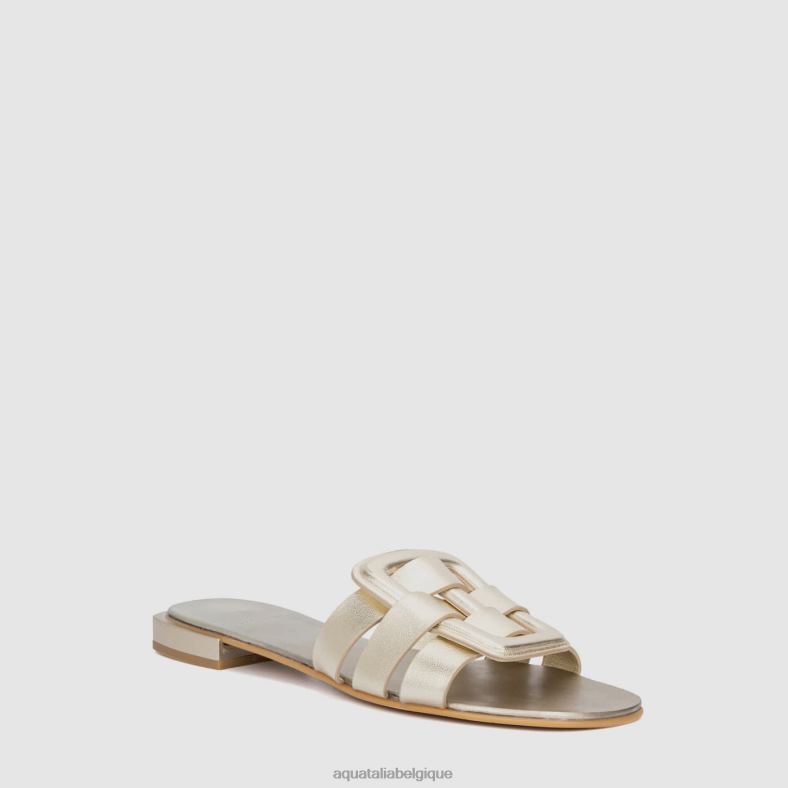 chaussures Aquatalia Sabella platine femmes 62Z0T207
