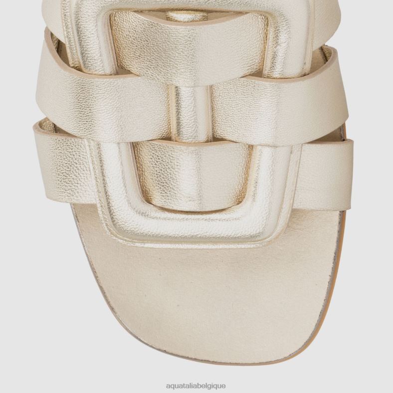 chaussures Aquatalia Sabella platine femmes 62Z0T207